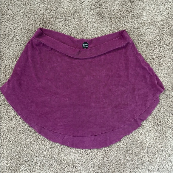 maroon bullet pointe ballet skirt - Picture 1 of 1